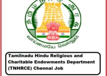 Tamilnadu Hindu Religious and Charitable Endowments Department (TNHRCE) Chennai Job Recruitment 2022- 01,Odhuvar Post