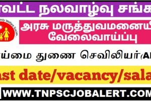 Municipal Welfare Society, Dindigul Job Recruitment 2023 For 03, Auxiliary Maternity Nurse (ANM) Post