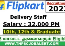 Flipkart Job Recruitment 2023 For Various, Delivery Staff Post