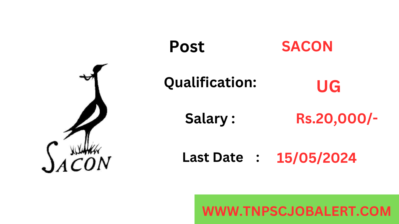 Salim Ali Centre for Ornithology and Natural History (SACON) Job ...